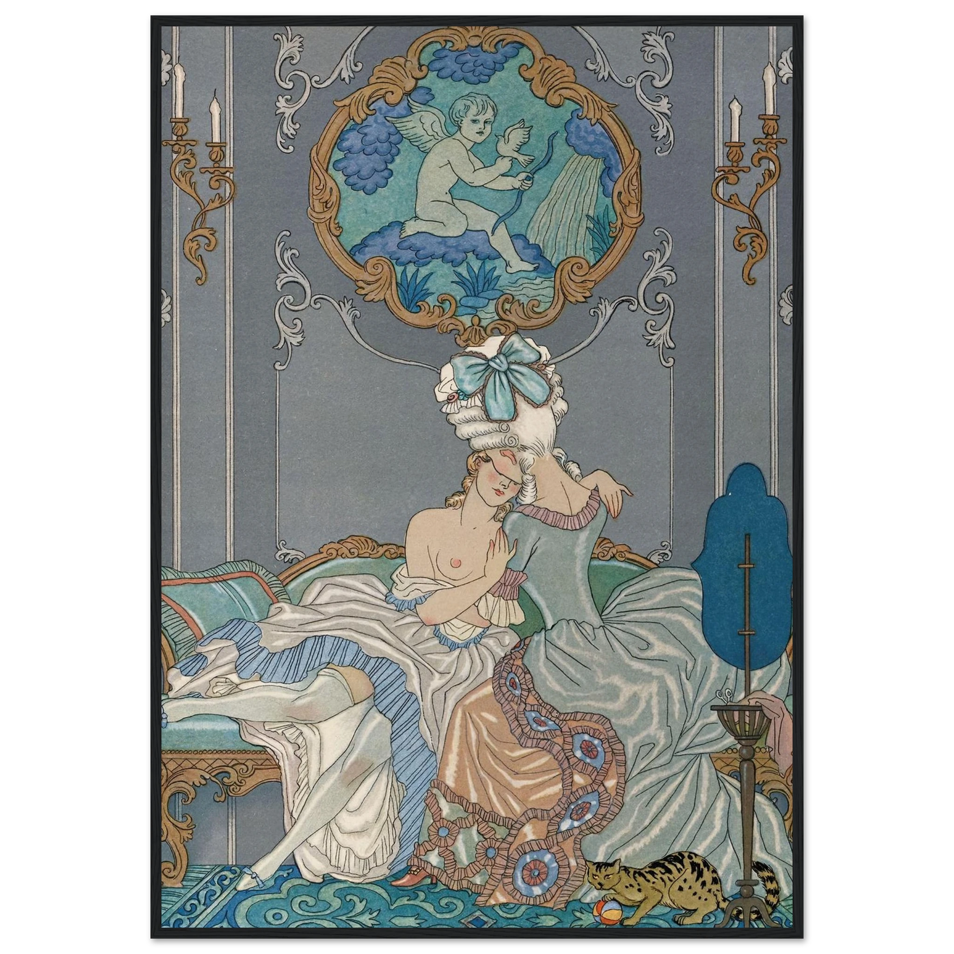 Liaisons dangereuses (1934) Art Print | George Barbier-Quipham Collections