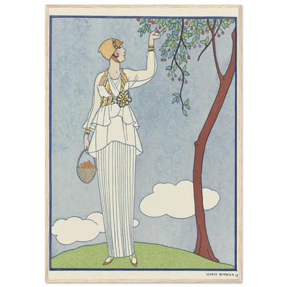 Famous Fashion Houses (1914) Art Print | George Barbier-Quipham Collections
