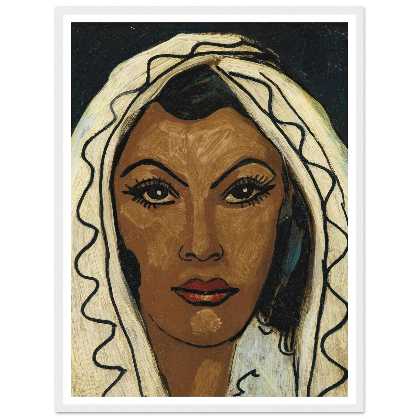 Sans titre (Visage de femme) Art Print | Francis Picabia-Quipham Collections