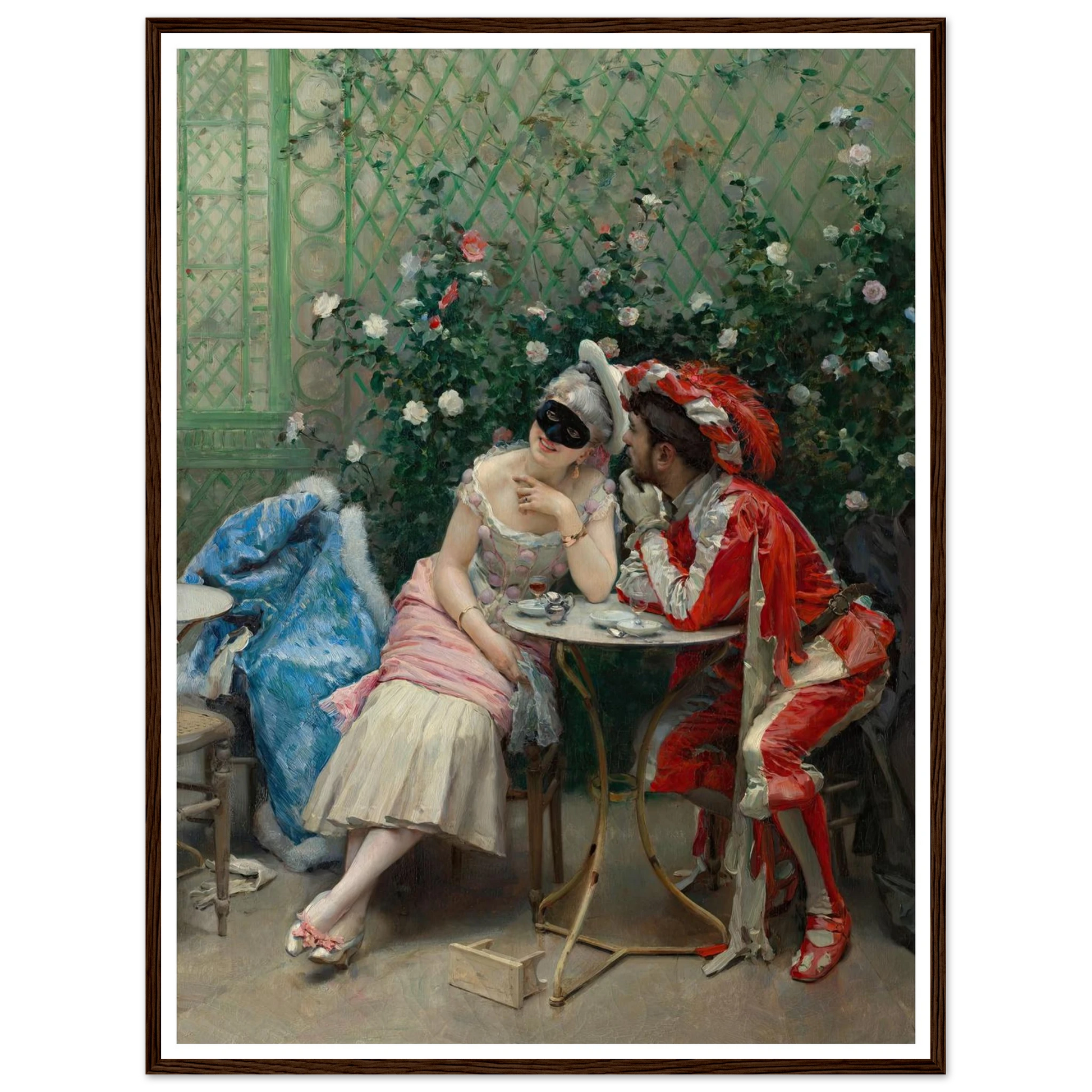 Masqueraders (1875–78) Art Print | Raimundo de Madrazo y Garreta-Quipham Collections