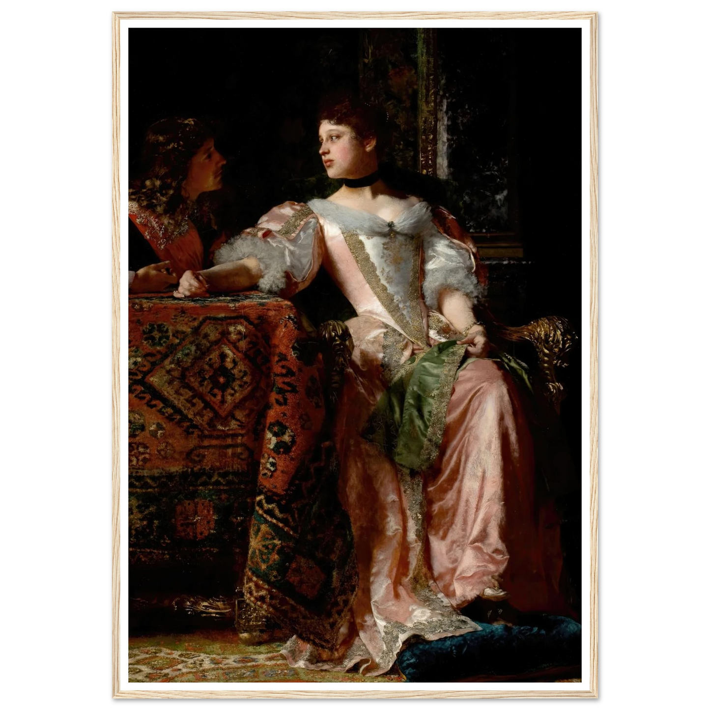 The Proposal (1891) Art Print | Wladyslaw Czachorski-Quipham Collections