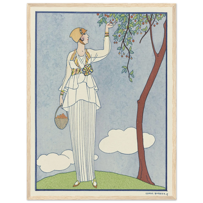 Famous Fashion Houses (1914) Art Print | George Barbier-Quipham Collections