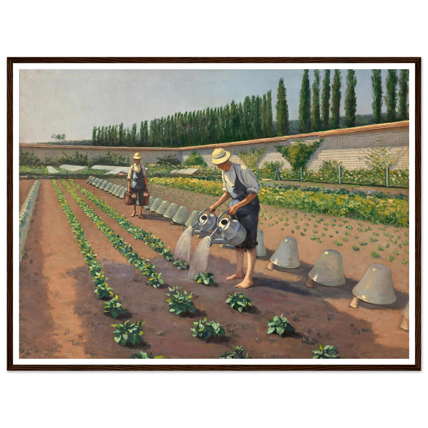 Les Jardiniers (1877) Art Print | Gustave Caillebotte-Quipham Collections