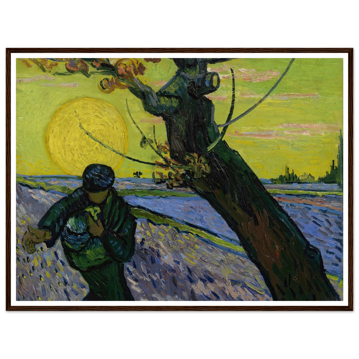 The Sower (1888) Art Print | Vincent van Gogh-Quipham Collections