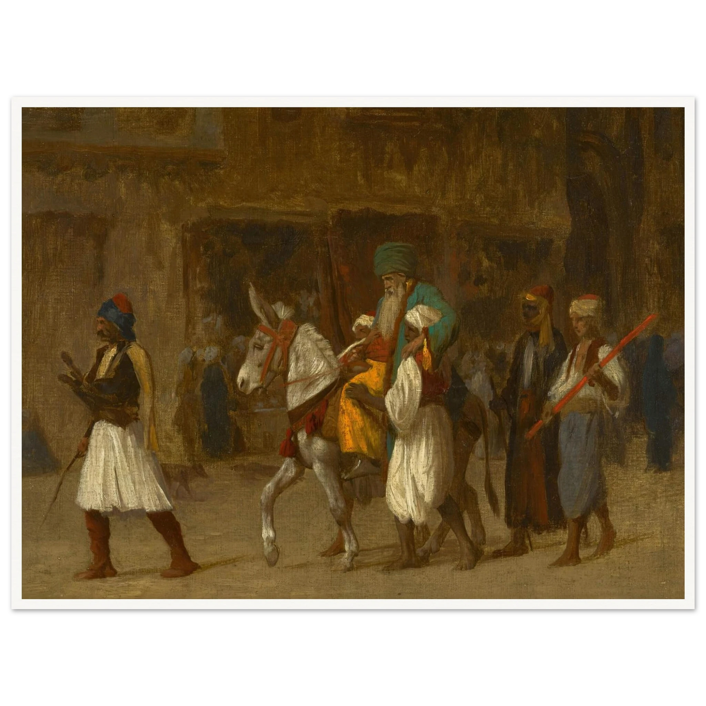The Elders’ Procession Art Print | Jean Leon Gerome-Quipham Collections