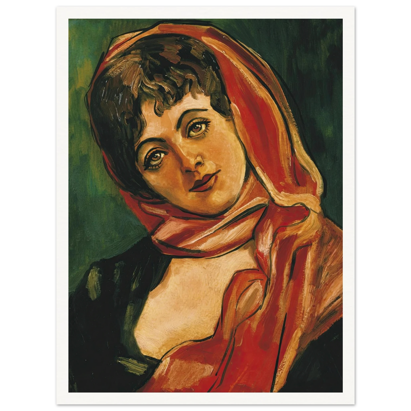 Visage de Femme Art Print | Francis Picabia-Quipham Collections