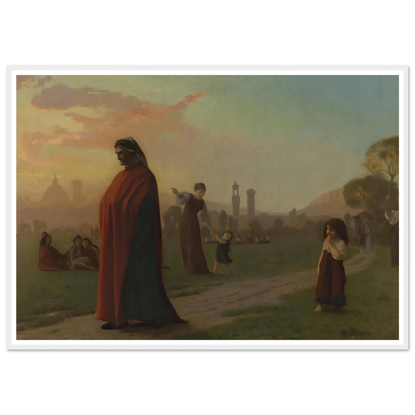 Dante (He Hath Seen Hell) Art Print | Jean Leon Gerome-Quipham Collections