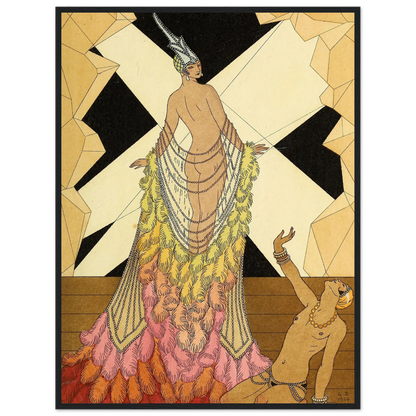 Falbalas et fanfreluches, L’ Orgueil (1925) Art Print | George Barbier-Quipham Collections