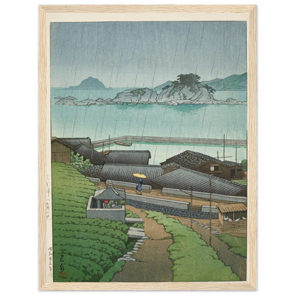 Mirozu, Wakayama Prefecture (1950) Art Print | Kawase Hasui-Quipham Collections