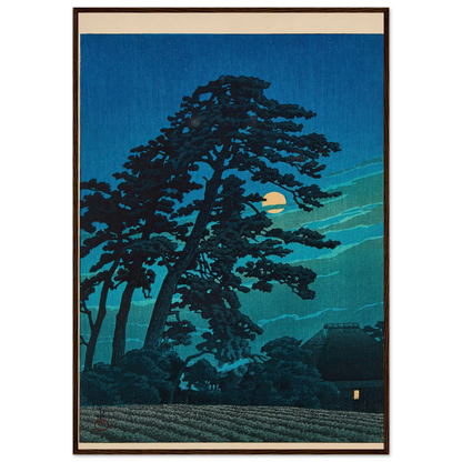 Magome no tsuki (Moon at Magome) (1930) Art Print | Kawase Hasui-Quipham Collections