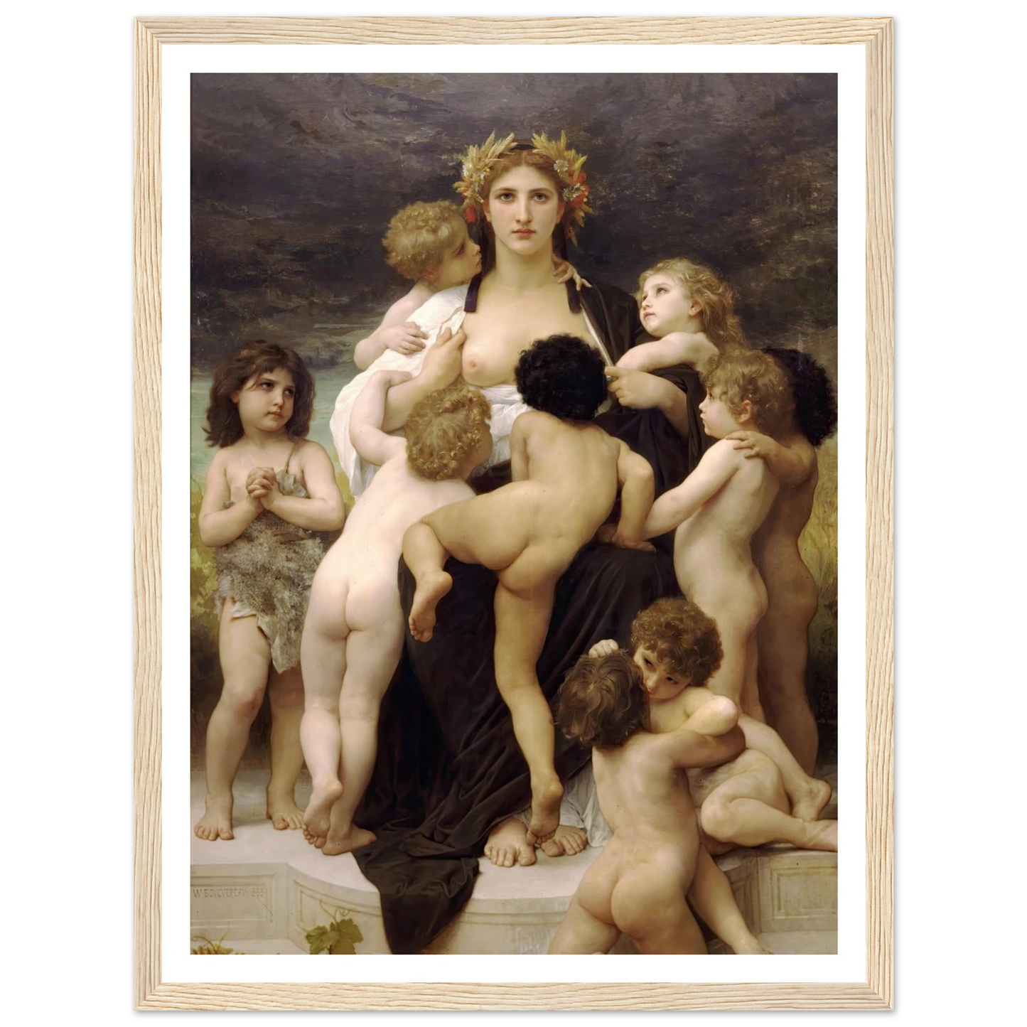 Alma Parens (1883) Art Print | William Bouguereau-Quipham Collections