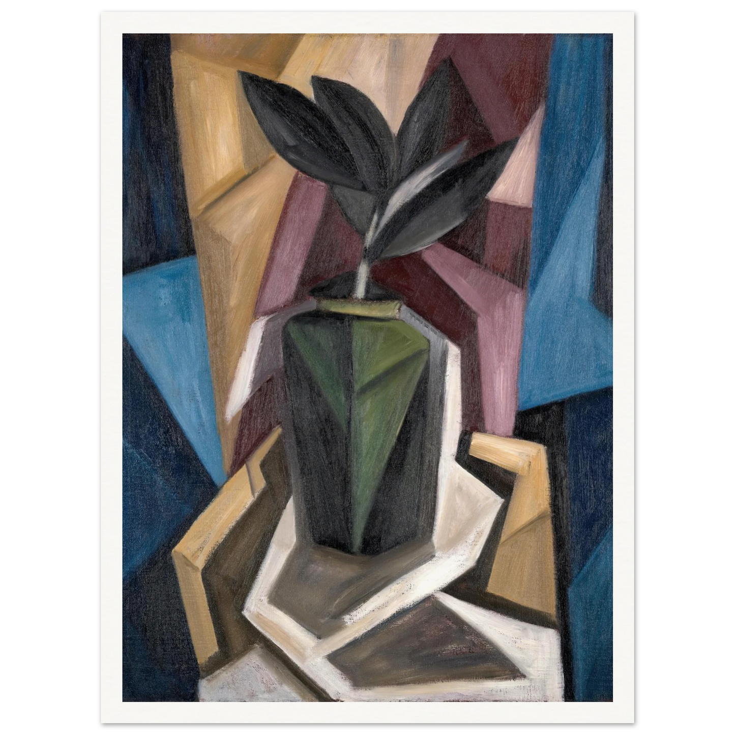 Rubber Plant (1920) Art Print | Marsden Hartley-Quipham Collections