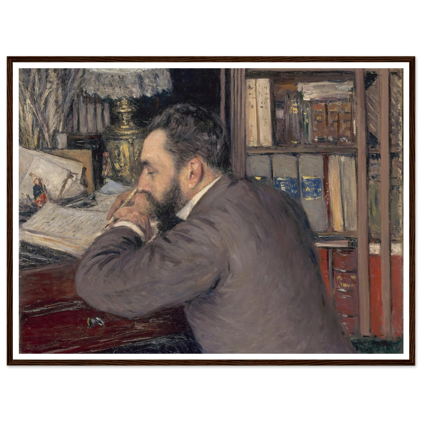 Henri Cordier (1883) Art Print | Gustave Caillebotte-Quipham Collections