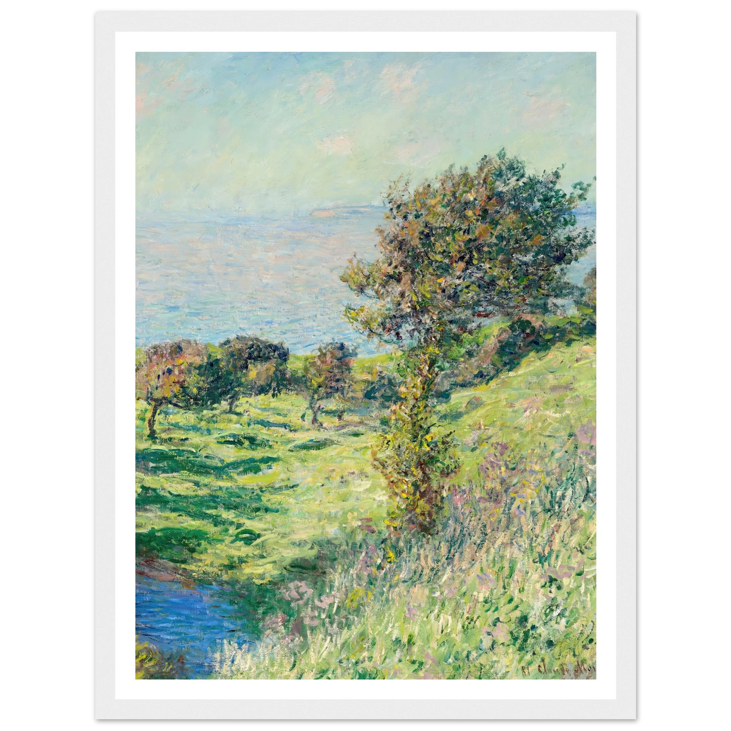 Coup de vent (1881) Art Print | Claude Monet-Quipham Collections