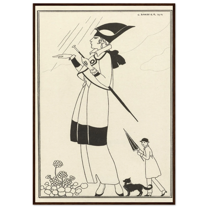 Tailleur de ratin (1914) Art Print | George Barbier-Quipham Collections