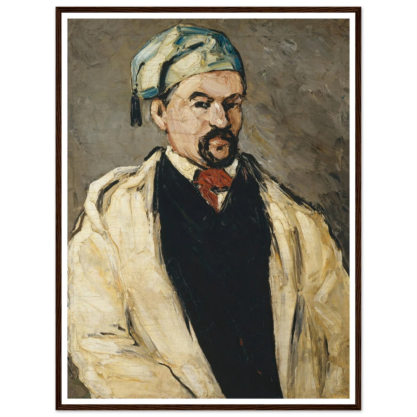 Antoine Dominique Sauveur Aubert (born 1817), the Artist’s Uncle (1866) Art Print | Paul Cezanne-Quipham Collections
