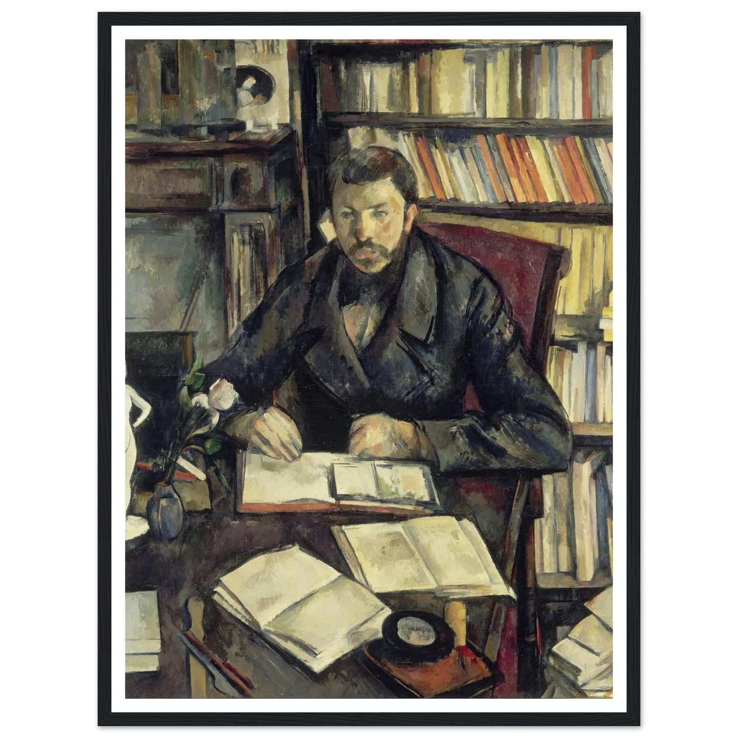 Gustave Geffroy (1895 - 1896) Art Print | Paul Cezanne-Quipham Collections