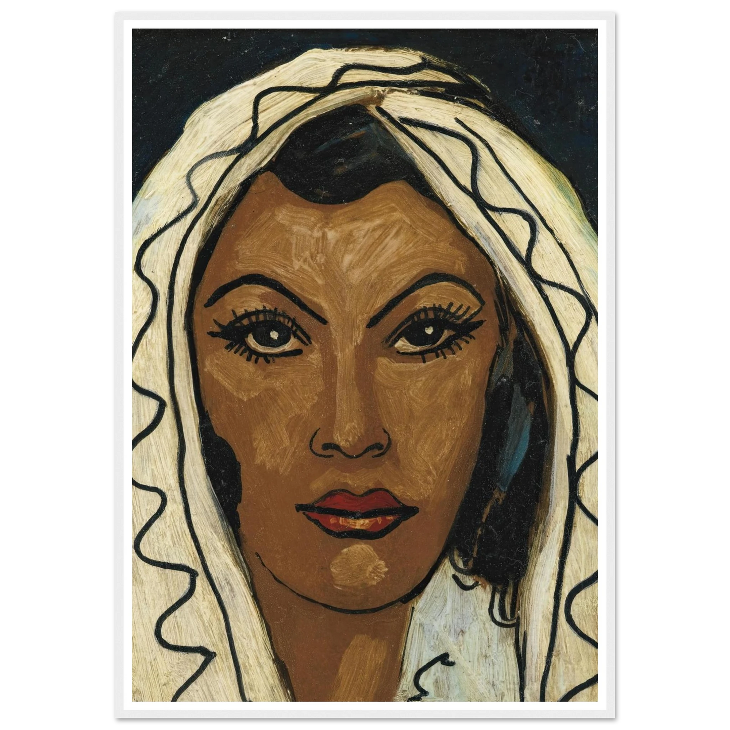 Sans titre (Visage de femme) Art Print | Francis Picabia-Quipham Collections