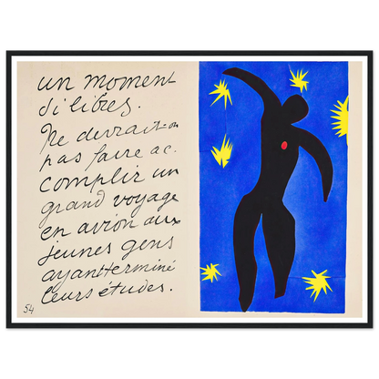 Icarus (1947) Art Print | Henri Matisse-Quipham Collections