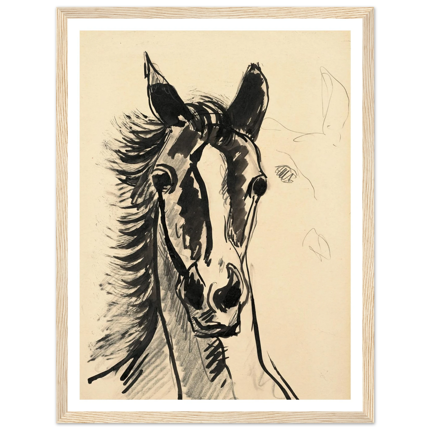 Tête de cheval (1930-35) Art Print | Francis Picabia-Quipham Collections