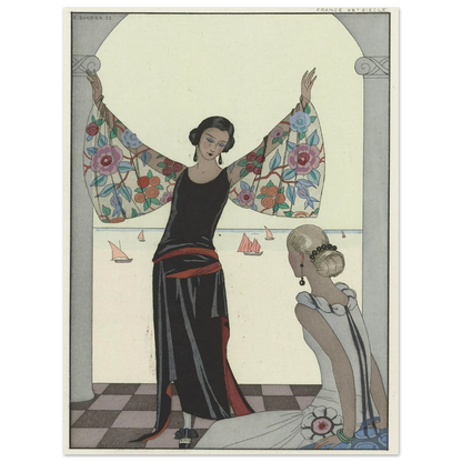 Voici mes ailes ! (1922) Art Print | George Barbier-Quipham Collections