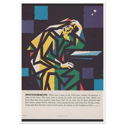 Nicodemus (1962) Art Print | Joseph Binder-Quipham Collections