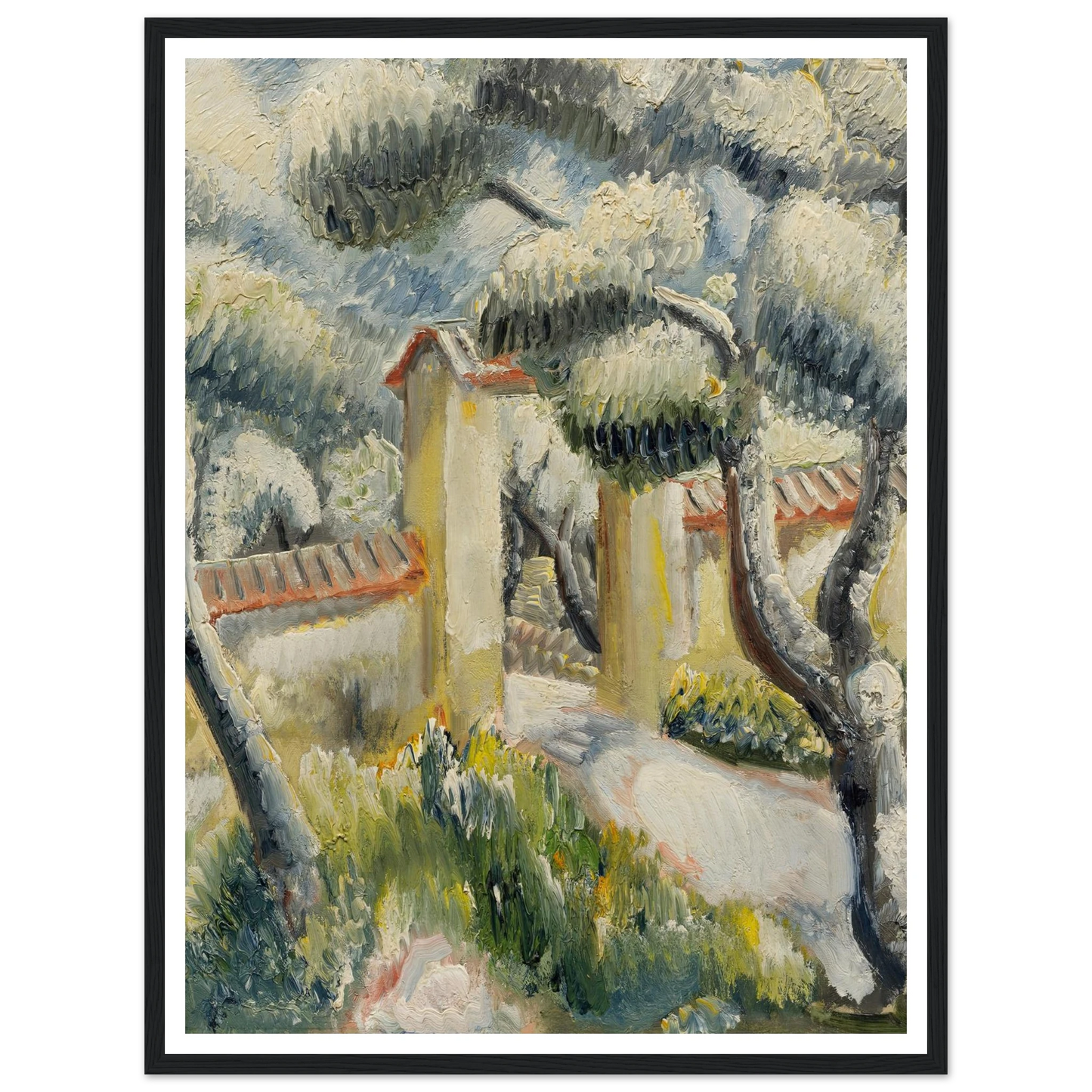 Landschaft in Südfrankreich (Parkausgang) (1939) Art Print | Paul Kleinschmidt-Quipham Collections