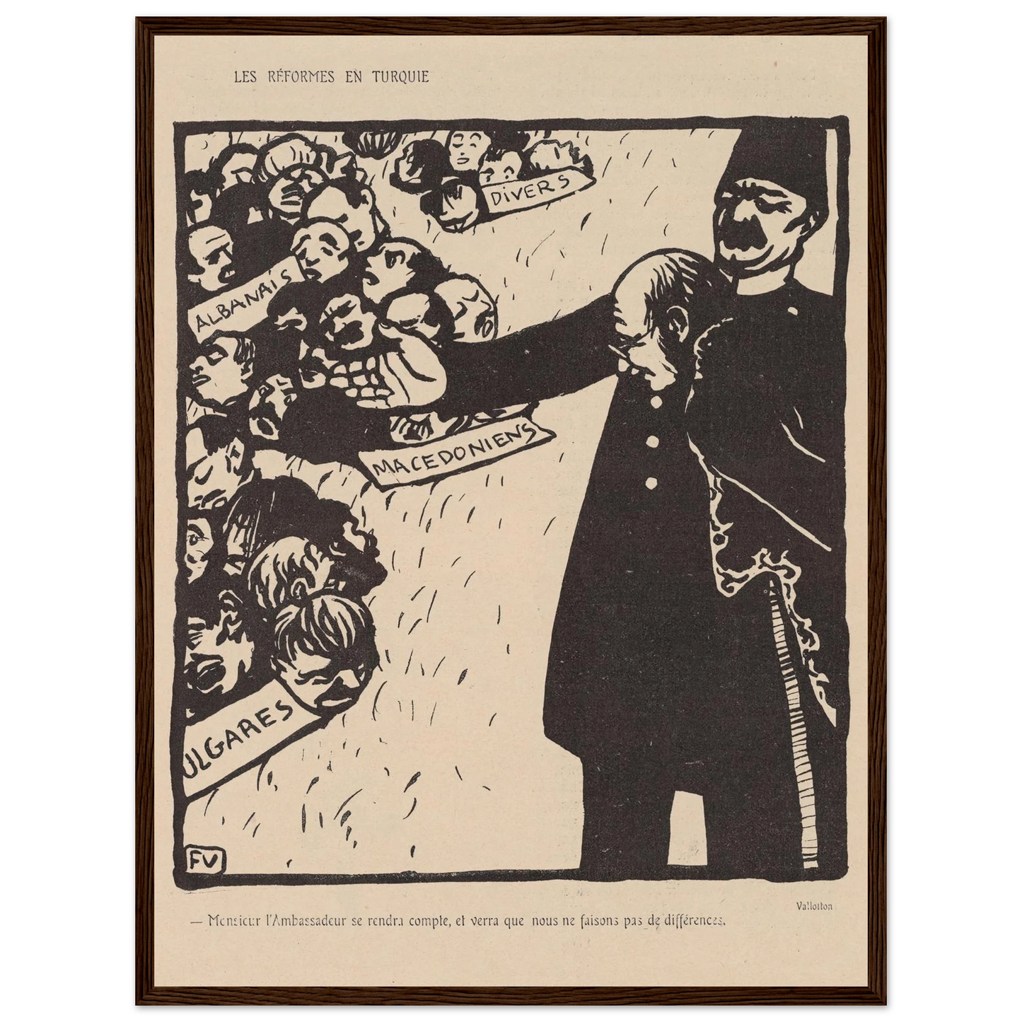 24 avril 1903 Art Print | Felix Vallotton-Quipham Collections