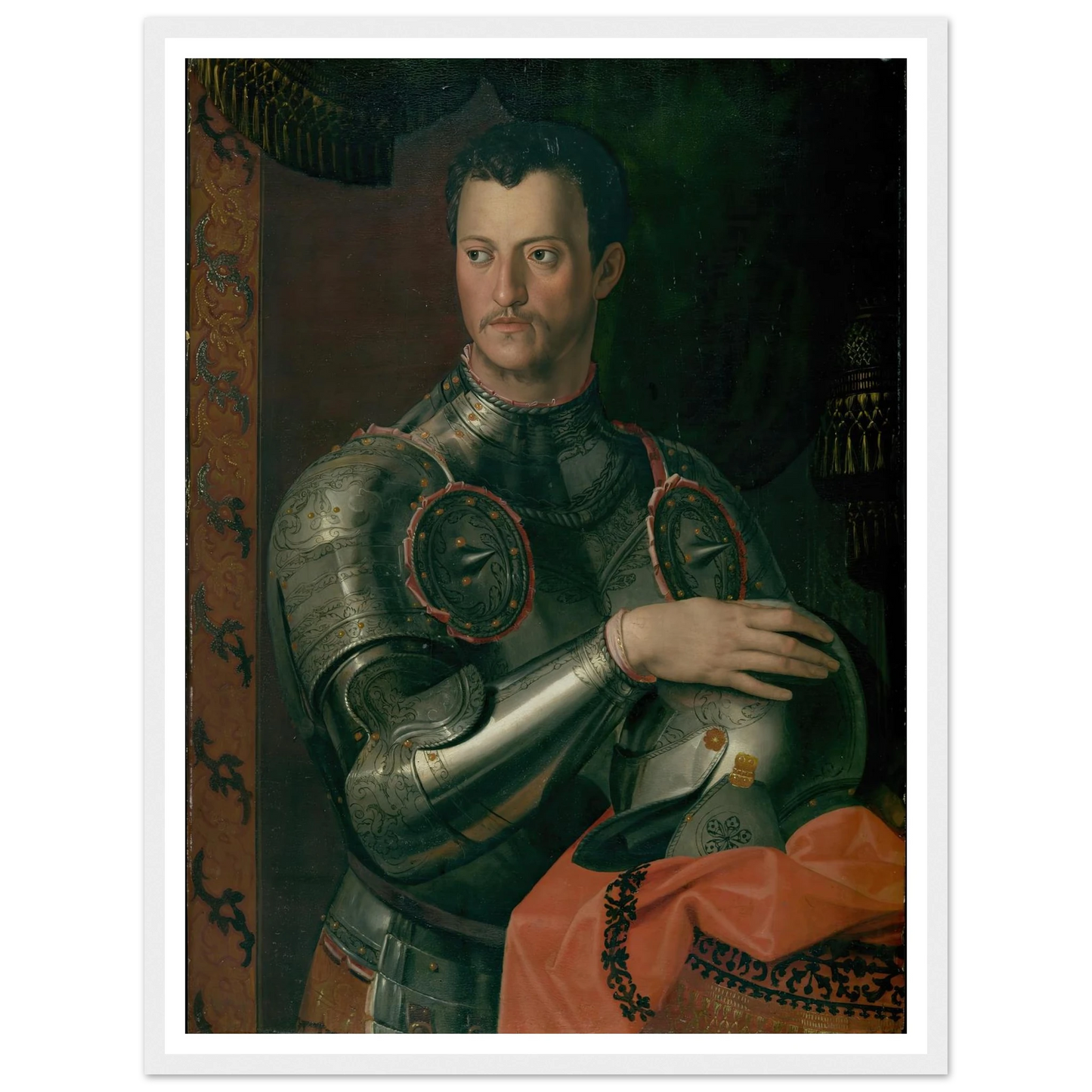 Cosimo I De’ Medici (1519–1574) Art Print | Agnolo Bronzino-Quipham Collections