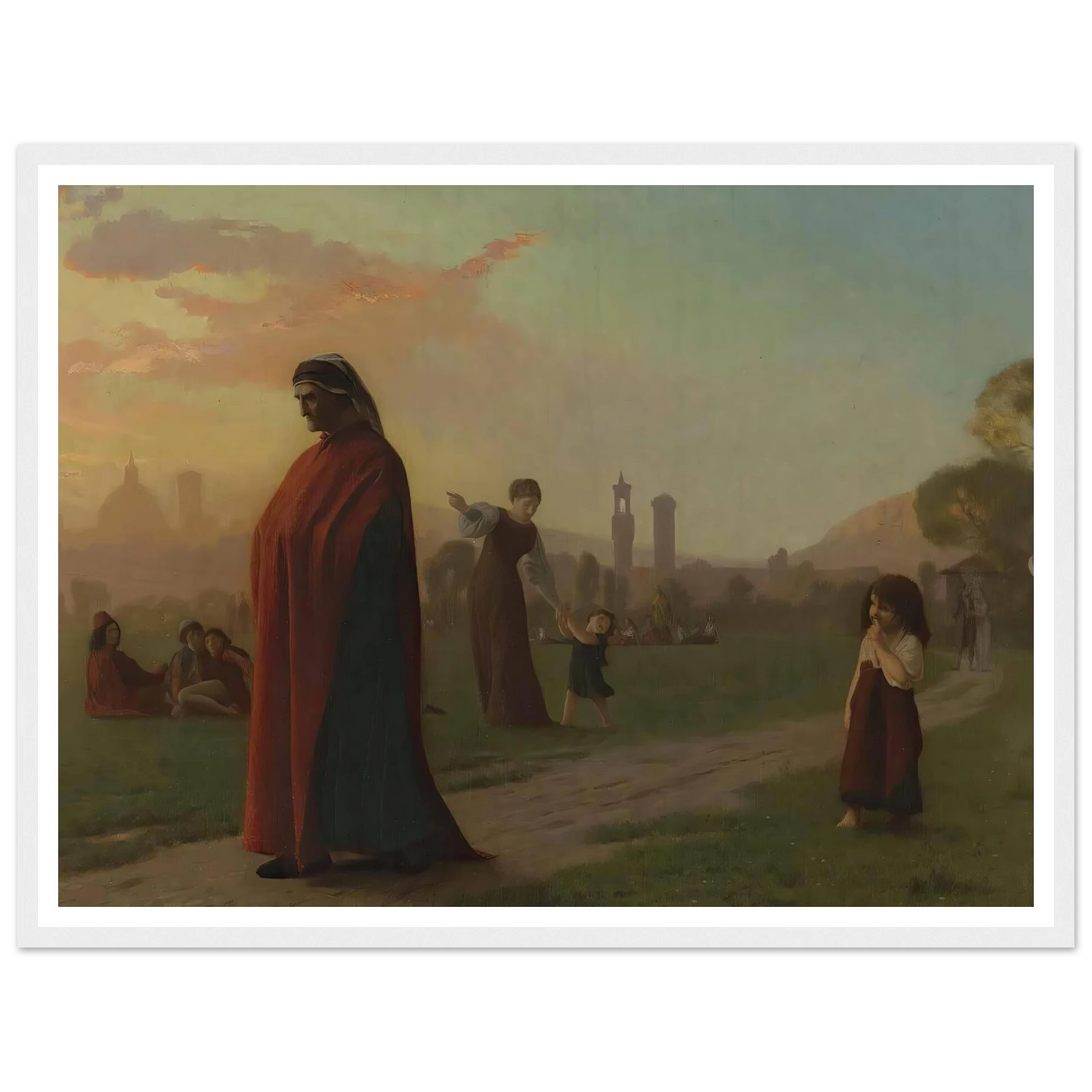 Dante (He Hath Seen Hell) Art Print | Jean Leon Gerome-Quipham Collections