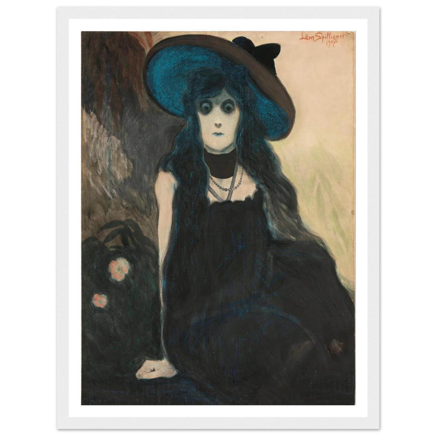 The Absinth Drinker (1907) Art Print | Leon Spilliaert-Quipham Collections