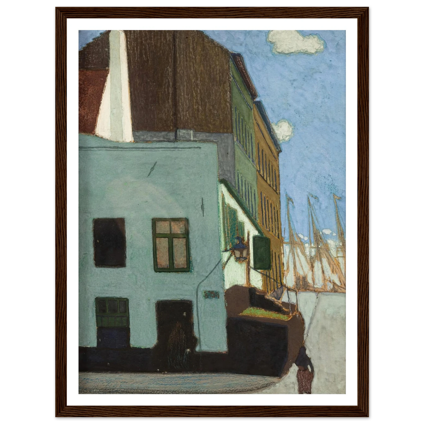 De Preekstoel, Ostende (circa 1911-1913) Art Print | Leon Spilliaert-Quipham Collections