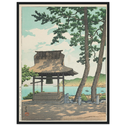 Izu Ito Shugetsuin (Shugetsu Temple in Ito, Izu) (1933) Art Print | Kawase Hasui-Quipham Collections