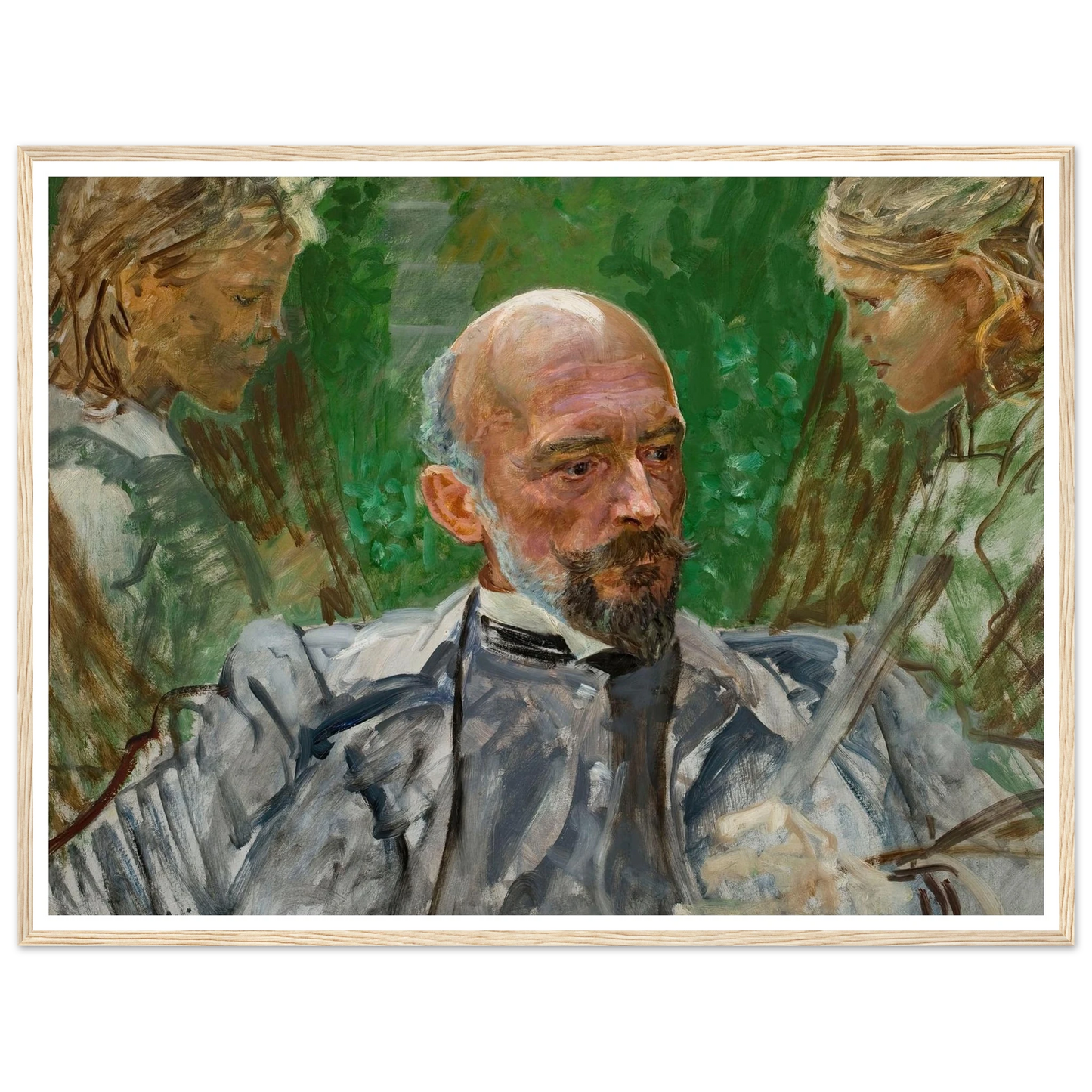 Artist and muses Art Print | Jacek Malczewski-Quipham Collections