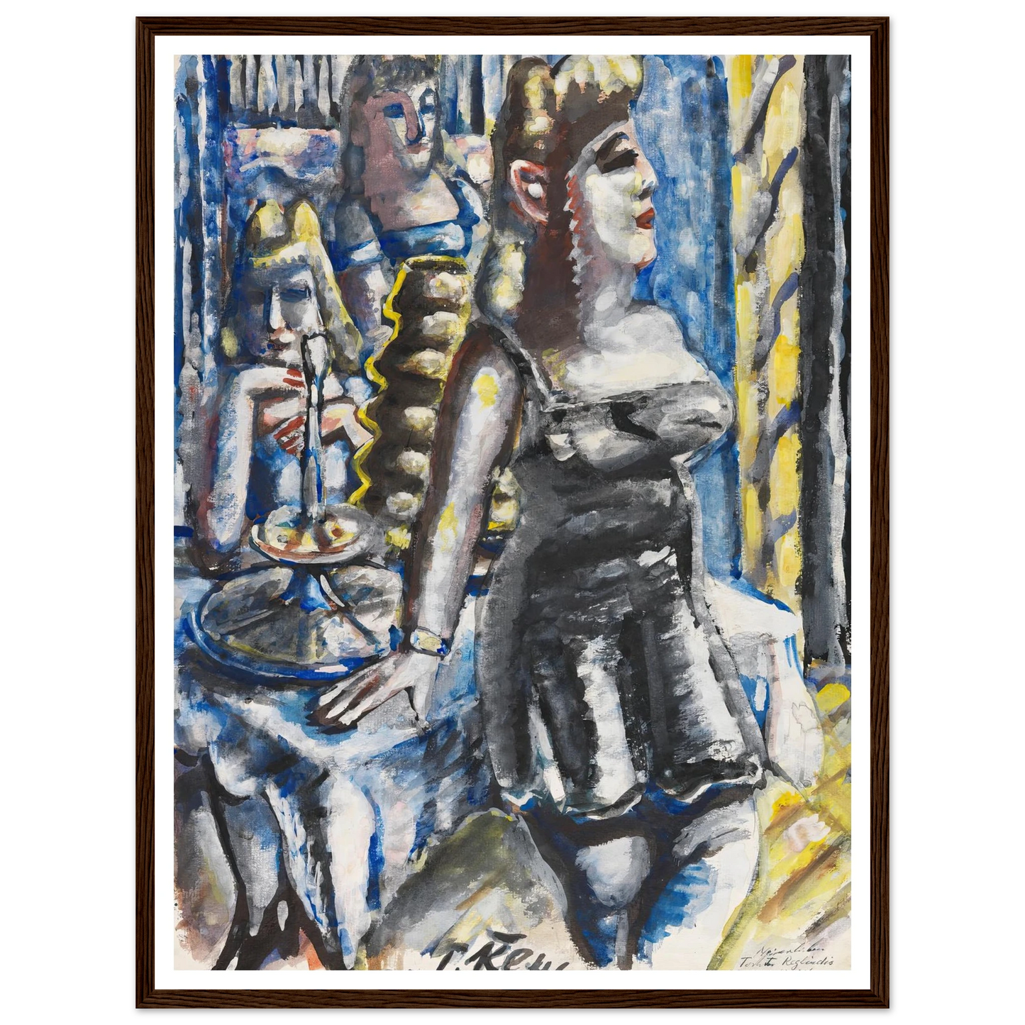 Die Kuchenbar (1946) Art Print | Paul Kleinschmidt-Quipham Collections