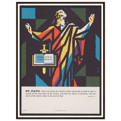 St. Paul (1962) Art Print | Joseph Binder-Quipham Collections