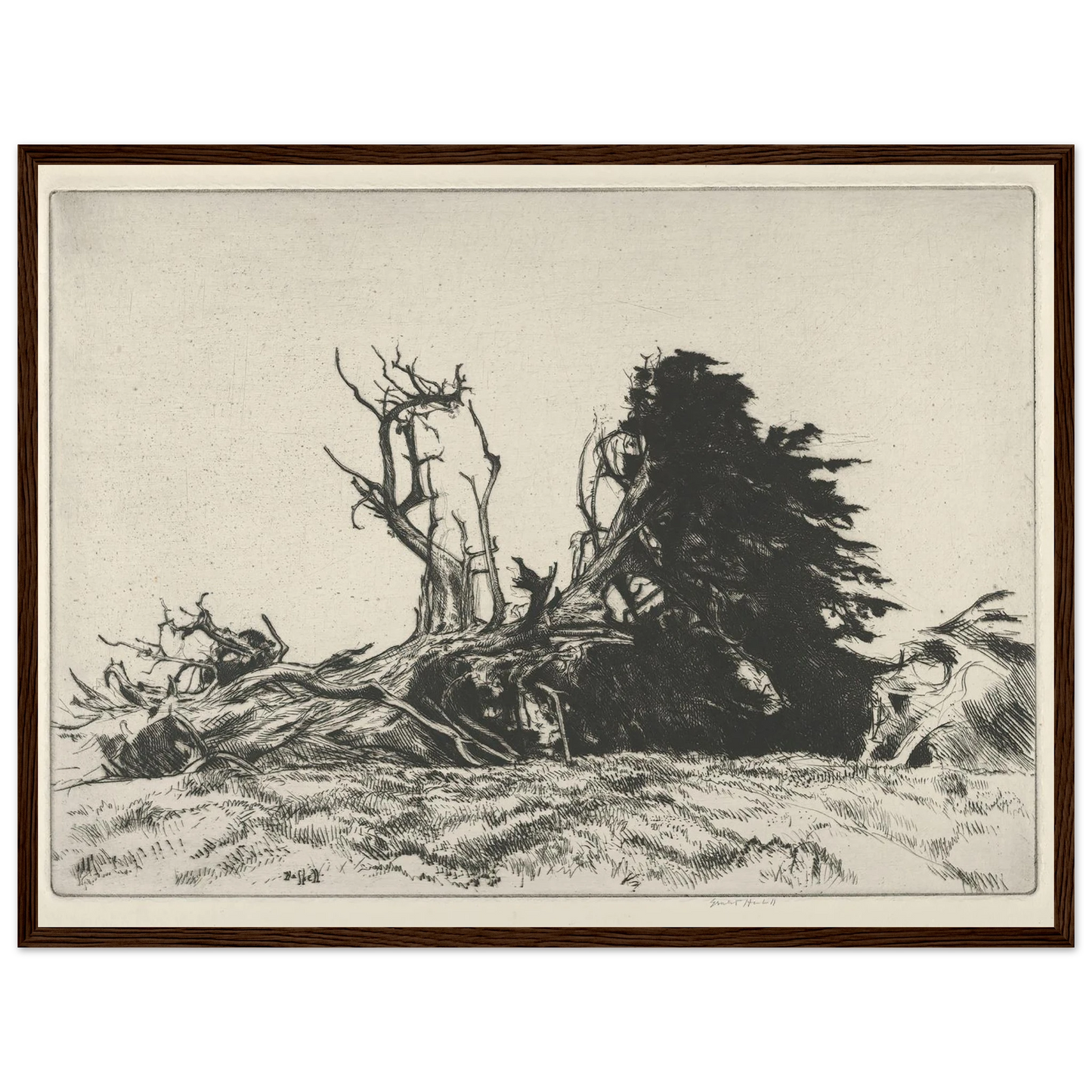 Fallen Centuries (1919) Art Print | Ernest Haskell-Quipham Collections
