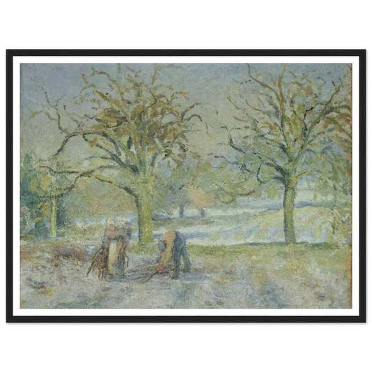 Paysage d’Hiver (1876) Art Print | Camille Pissarro-Quipham Collections