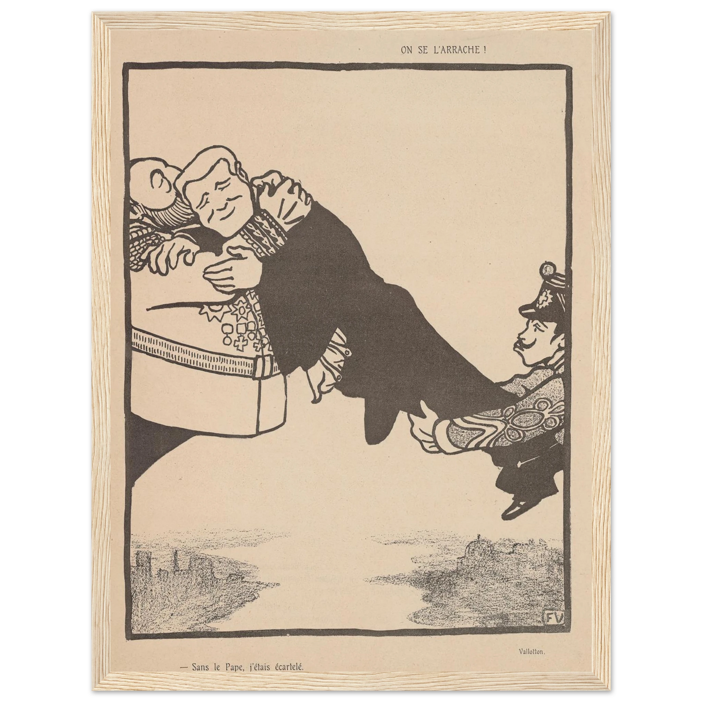 25 juillet 1903. Art Print | Felix Vallotton-Quipham Collections