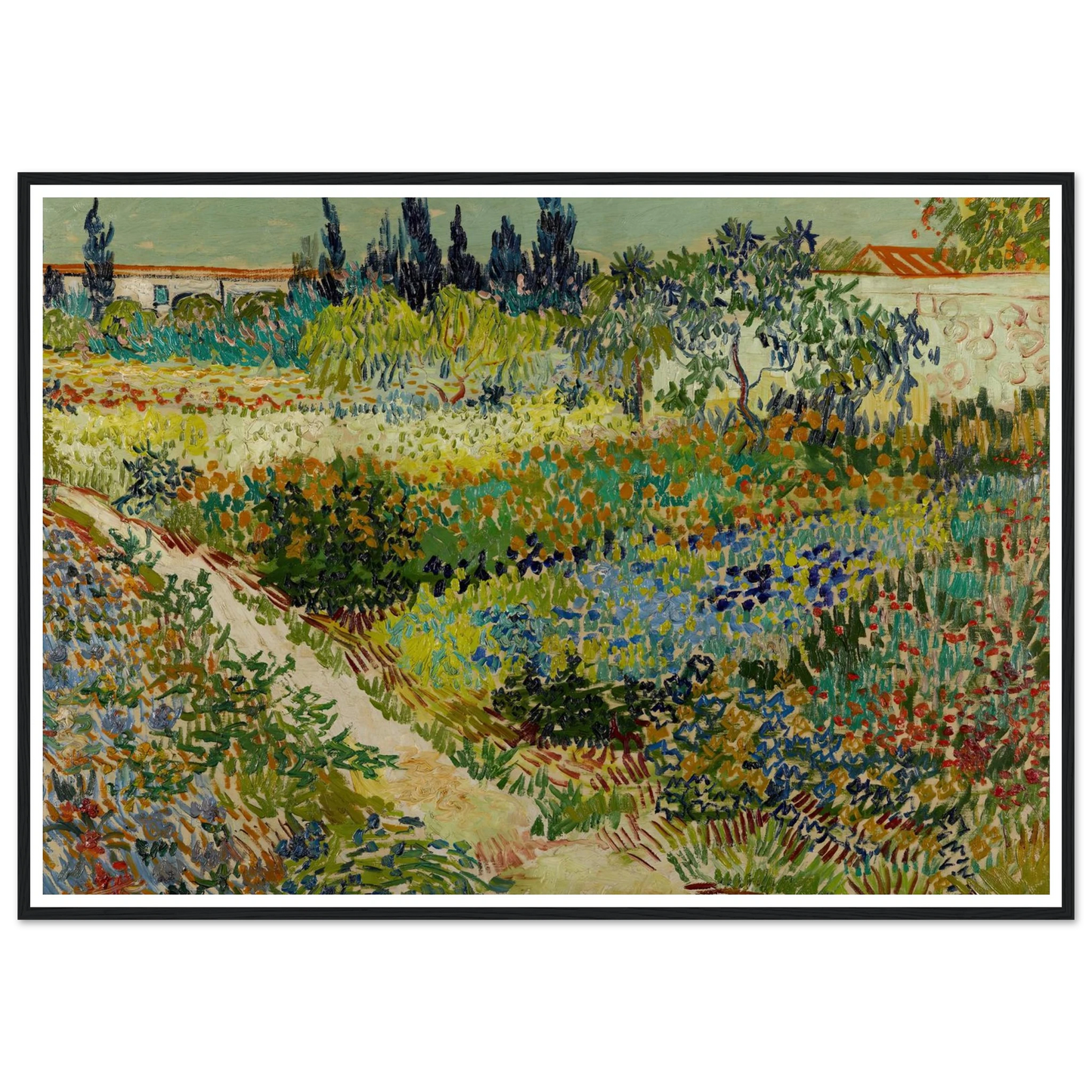 Garden at Arles Art Print | Vincent van Gogh-Quipham Collections