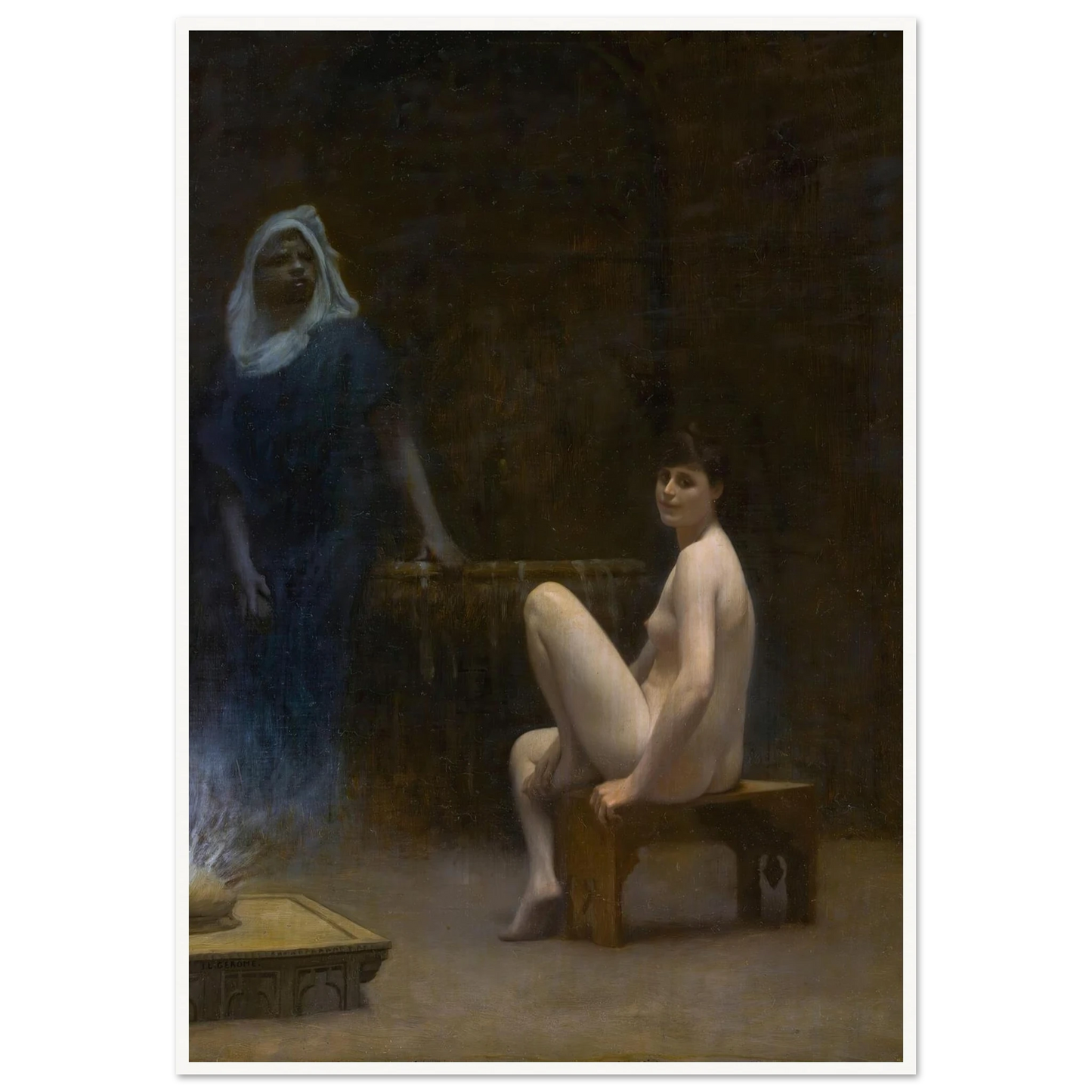 After The Bath Art Print | Jean Leon Gerome-Quipham Collections