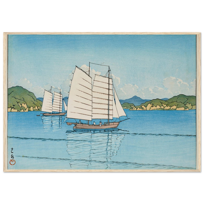 Inland Sea (1952) Art Print | Kawase Hasui-Quipham Collections