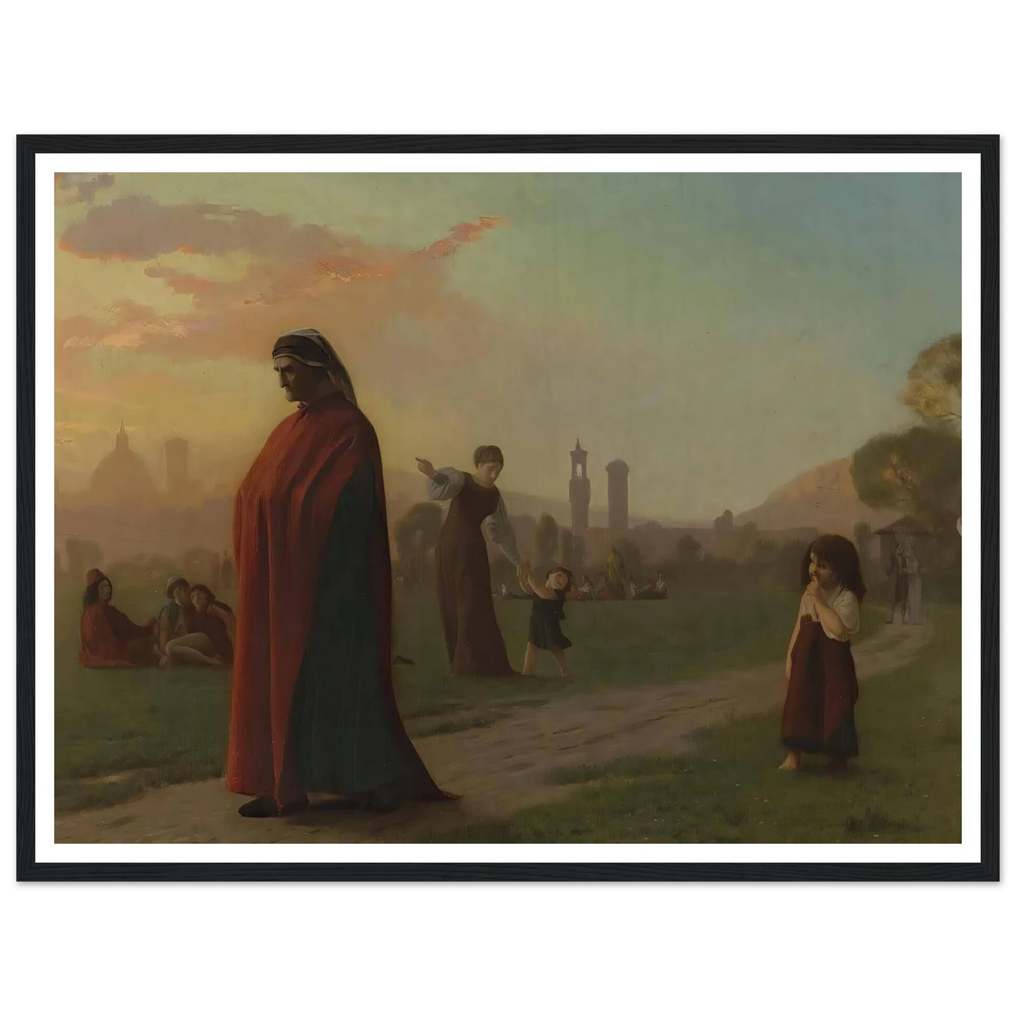 Dante (He Hath Seen Hell) Art Print | Jean Leon Gerome-Quipham Collections