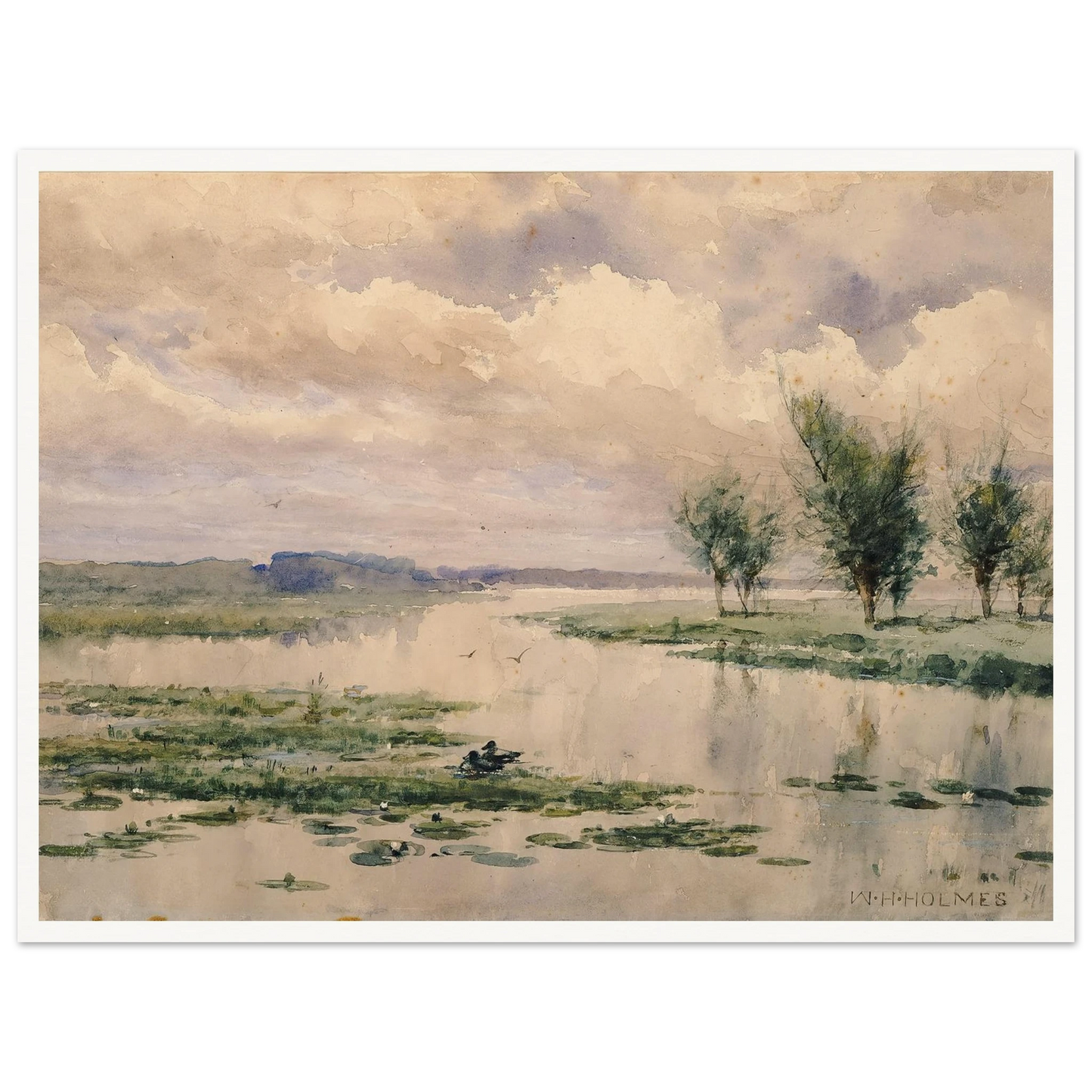 Haines Point (1908) Art Print | William Henry Holmes-Quipham Collections