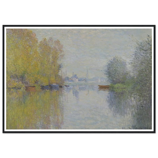 Autumn on the Seine, Argenteuil (1873) Art Print | Claude Monet-Quipham Collections