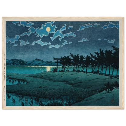 Mito, Hinuma, Hiroura (1946) Art Print | Kawase Hasui-Quipham Collections