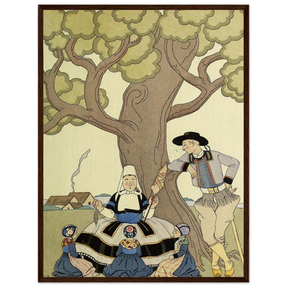 Falbalas et fanfreluches, Il était une fois (1925) Art Print | George Barbier-Quipham Collections