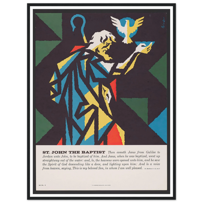 St. John The Baptist (1962) Art Print | Joseph Binder-Quipham Collections
