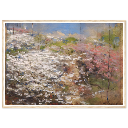 Field Of Blossoms (1927) Art Print | William Henry Holmes-Quipham Collections
