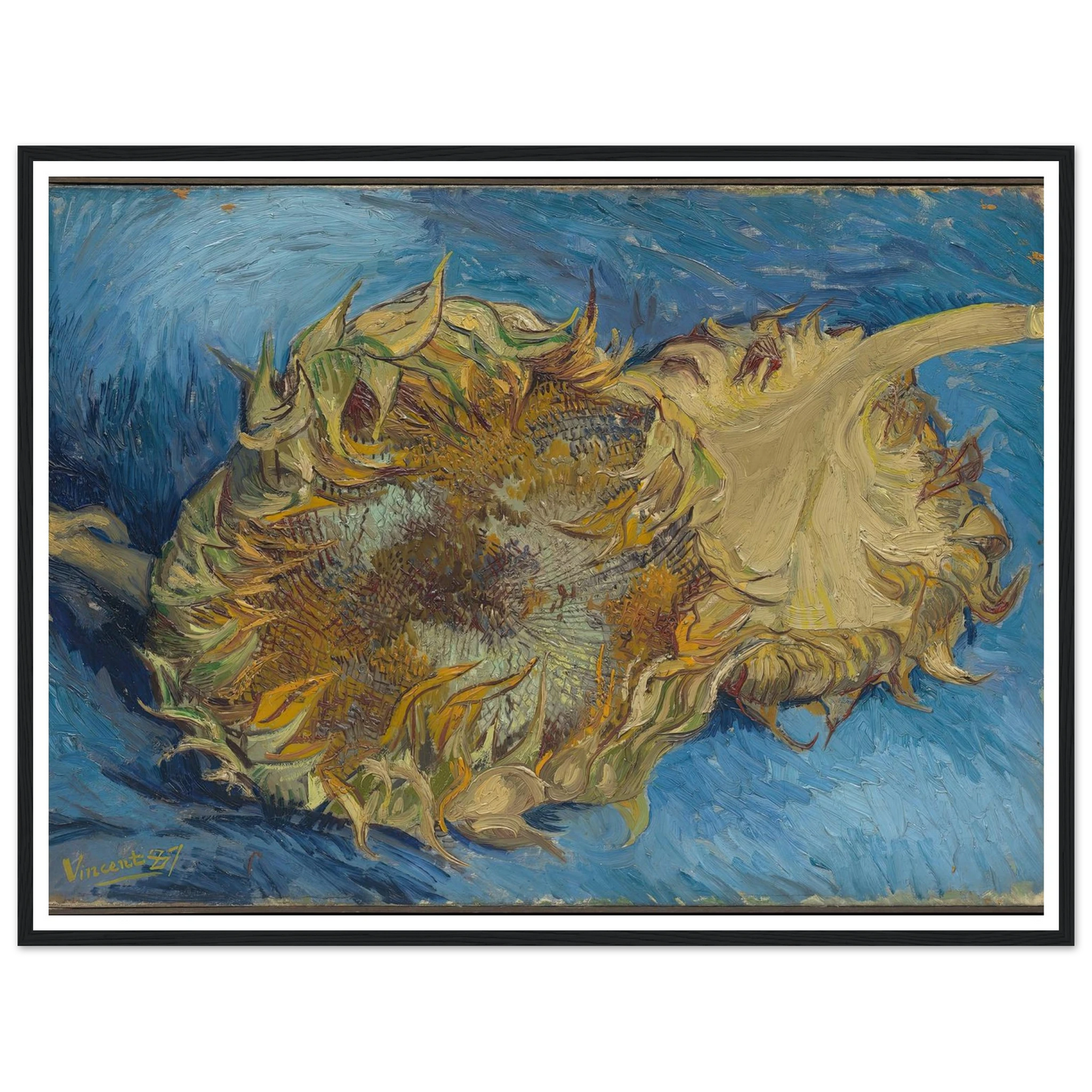Sunflowers (1887) Art Print | Vincent van Gogh-Quipham Collections
